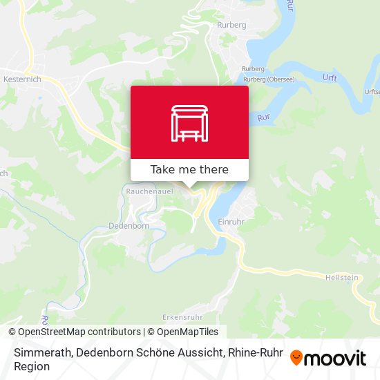 Simmerath, Dedenborn Schöne Aussicht map