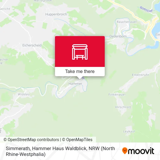 Карта Simmerath, Hammer Haus Waldblick