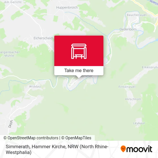 Карта Simmerath, Hammer Kirche