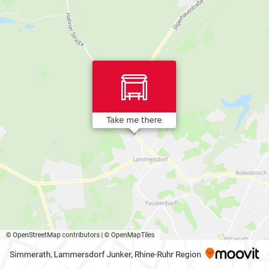 Simmerath, Lammersdorf Junker map