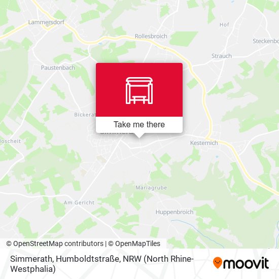 Simmerath, Humboldtstraße map