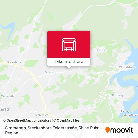 Simmerath, Steckenborn Felderstraße map