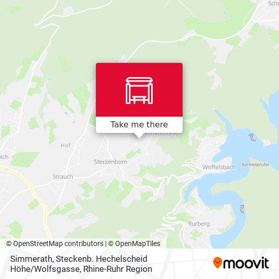 Simmerath, Steckenb. Hechelscheid Höhe / Wolfsgasse map