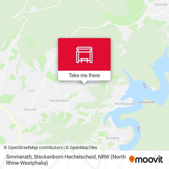Simmerath, Steckenborn Hechelscheid map