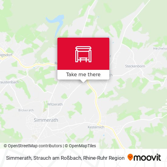 Simmerath, Strauch am Roßbach map
