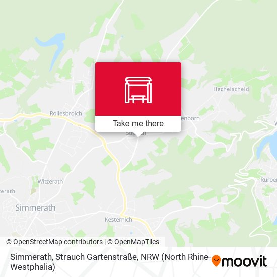 Simmerath, Strauch Gartenstraße map