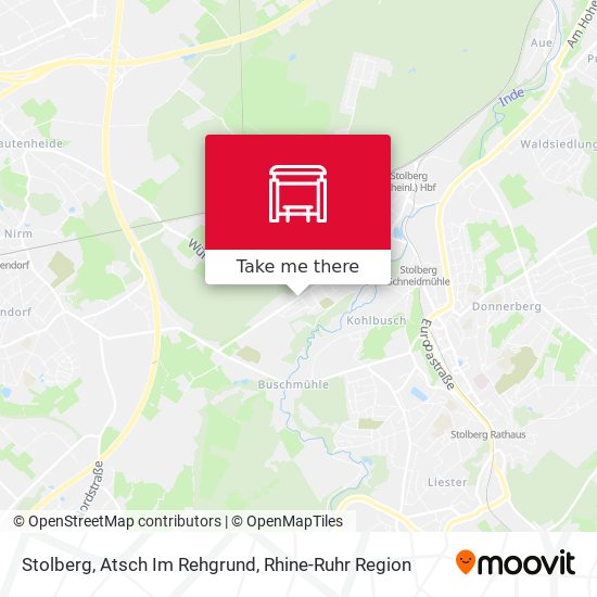 Stolberg, Atsch Im Rehgrund map