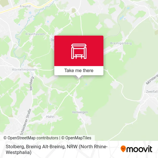 Stolberg, Breinig Alt-Breinig map