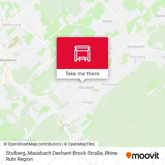 Stolberg, Mausbach Dechant-Brock-Straße map