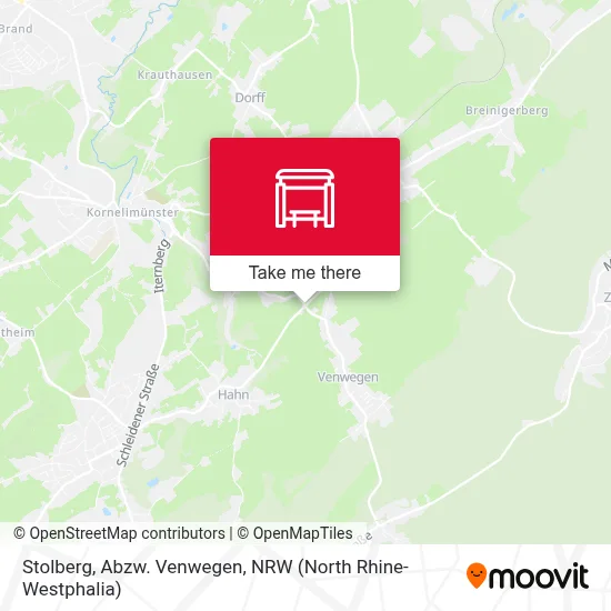 Stolberg, Abzw. Venwegen map