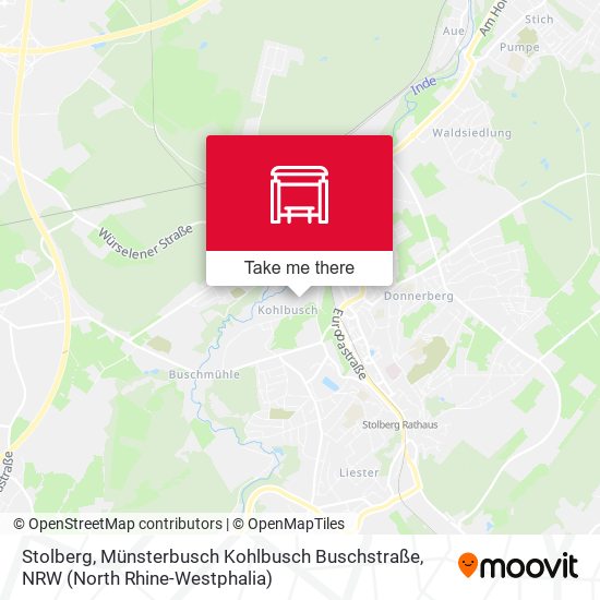 Stolberg, Münsterbusch Kohlbusch Buschstraße map