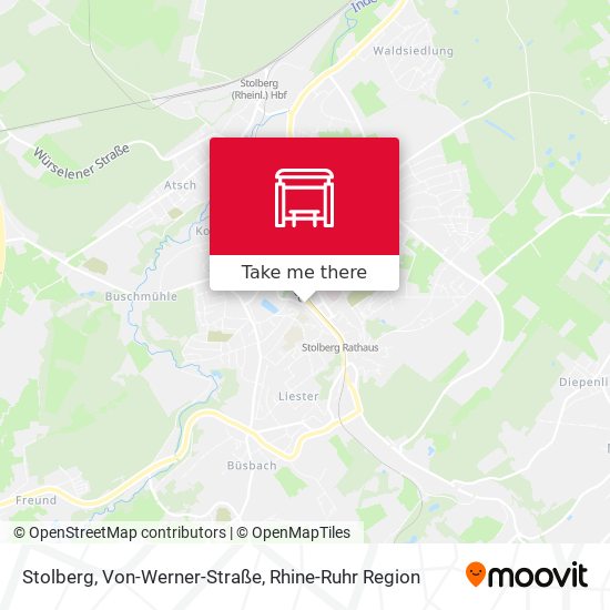 Stolberg, Von-Werner-Straße map