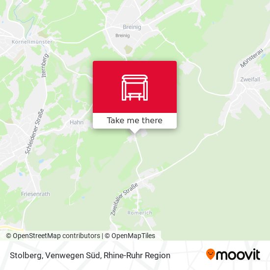 Stolberg, Venwegen Süd map