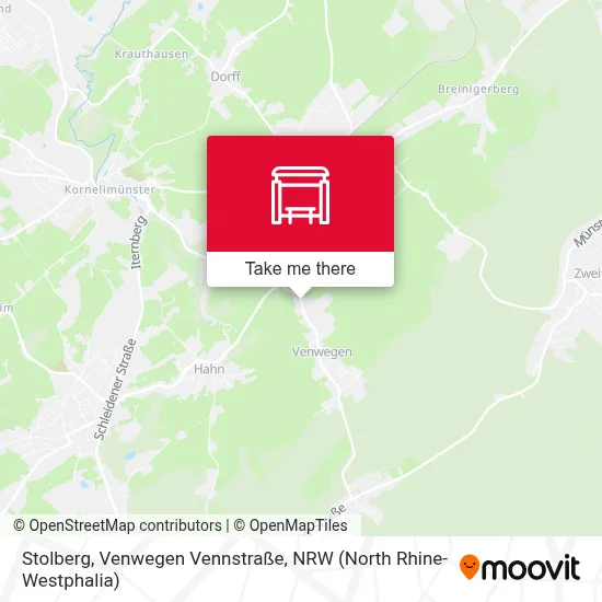 Stolberg, Venwegen Vennstraße map