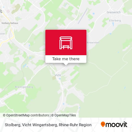 Stolberg, Vicht Wingertsberg map