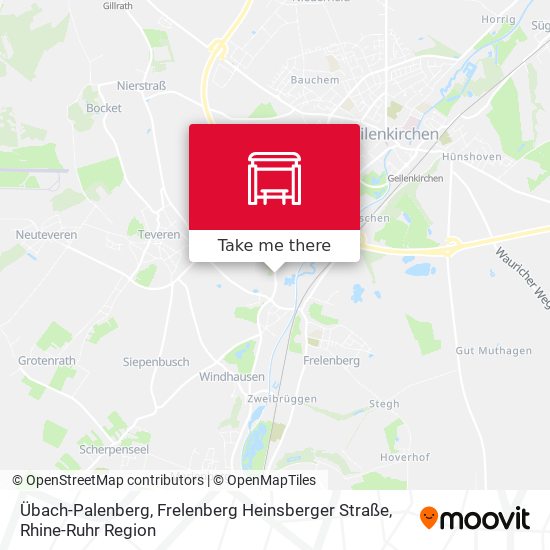 Übach-Palenberg, Frelenberg Heinsberger Straße map