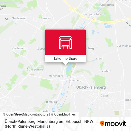 Карта Übach-Palenberg, Marienberg am Erbbusch