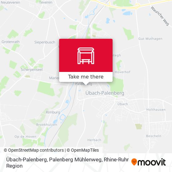 Übach-Palenberg, Palenberg Mühlenweg map