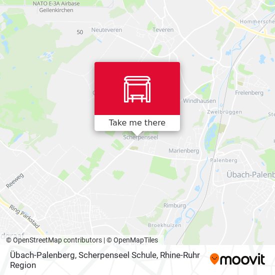 Übach-Palenberg, Scherpenseel Schule map