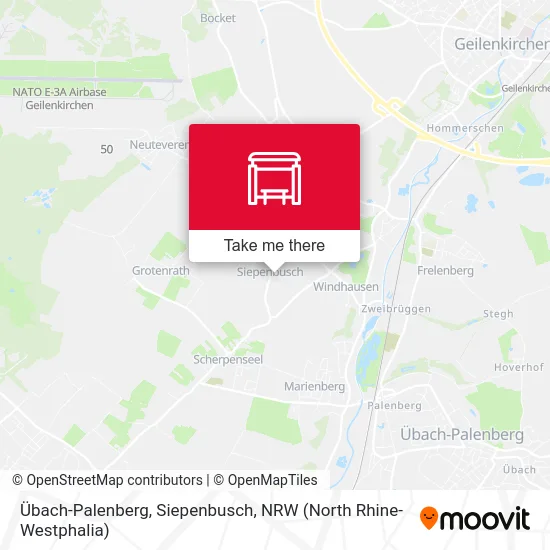 Übach-Palenberg, Siepenbusch map