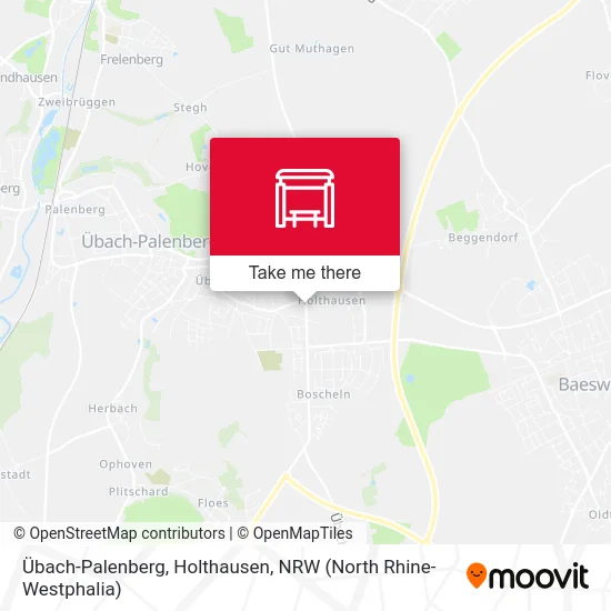 Карта Übach-Palenberg, Holthausen