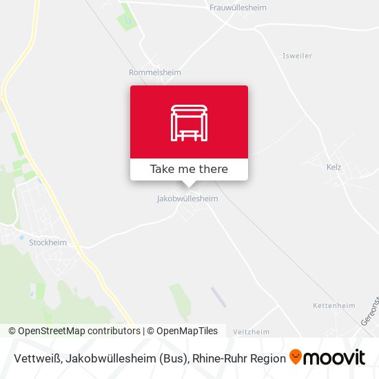 Vettweiß, Jakobwüllesheim (Bus) map