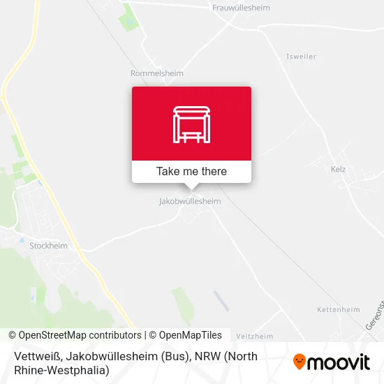 Карта Vettweiß, Jakobwüllesheim (Bus)