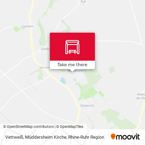 Vettweiß, Müddersheim Kirche map