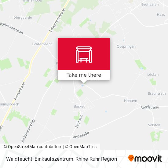 Waldfeucht, Einkaufszentrum map