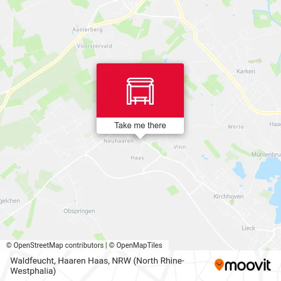 Карта Waldfeucht, Haaren Haas