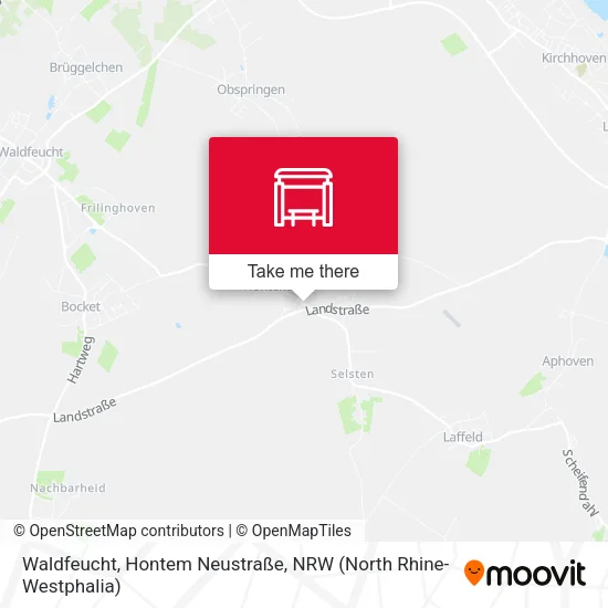 Карта Waldfeucht, Hontem Neustraße