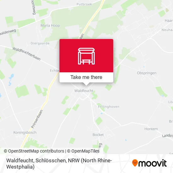 Карта Waldfeucht, Schlösschen