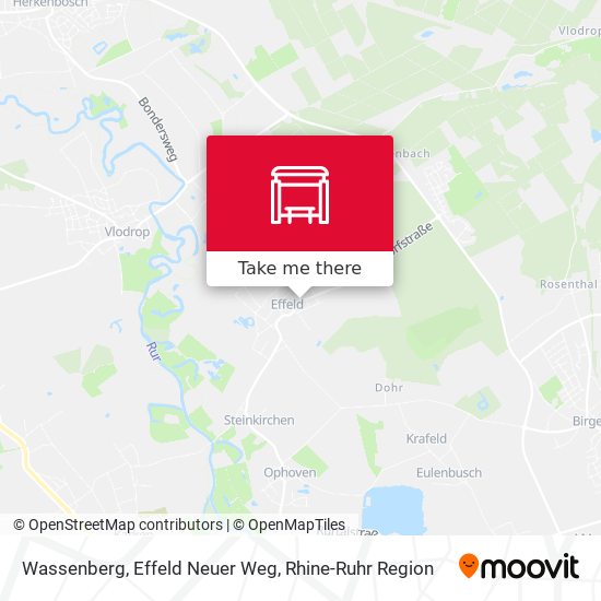 Wassenberg, Effeld Neuer Weg map