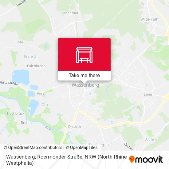 Wassenberg, Roermonder Straße map