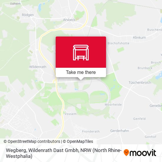 Wegberg, Wildenrath Dast Gmbh map