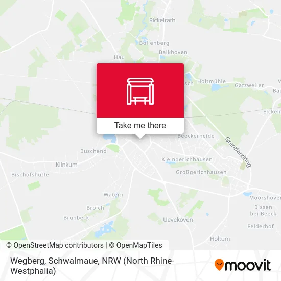 Карта Wegberg, Schwalmaue