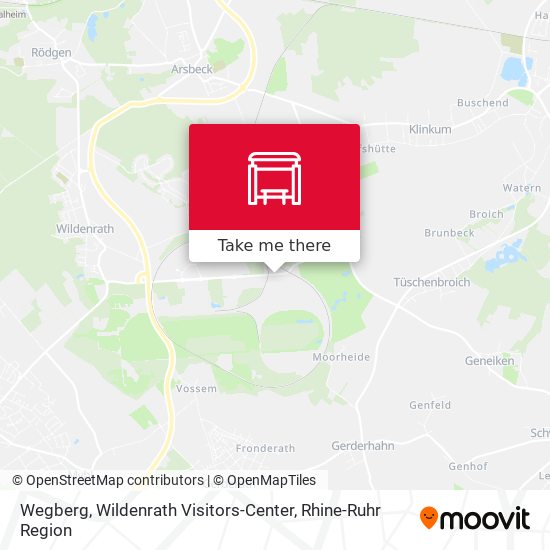 Wegberg, Wildenrath Visitors-Center map