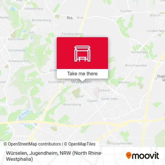 Карта Würselen, Jugendheim