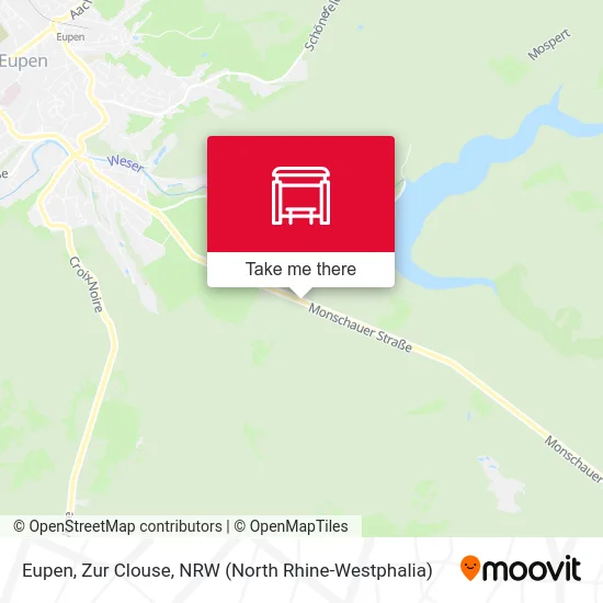 Eupen, Zur Clouse map