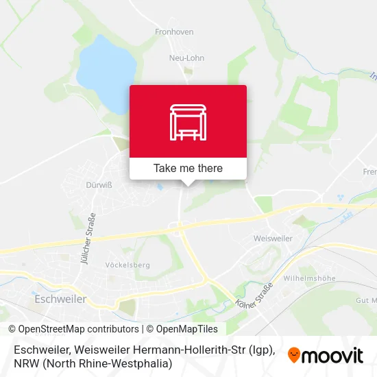 Карта Eschweiler, Weisweiler Hermann-Hollerith-Str (Igp)
