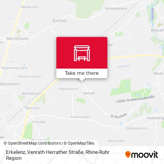 Erkelenz, Venrath Herrather Straße map