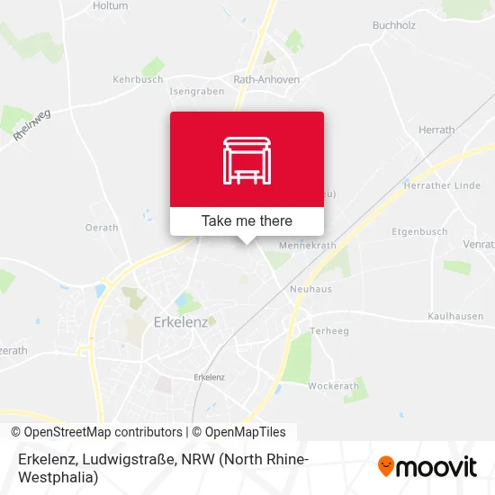 Erkelenz, Ludwigstraße map