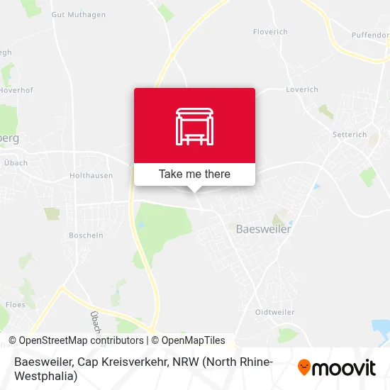 Baesweiler, Cap Kreisverkehr map