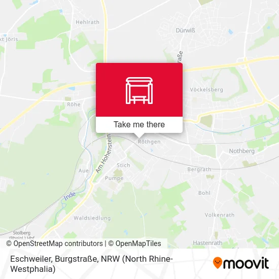 Eschweiler, Burgstraße map