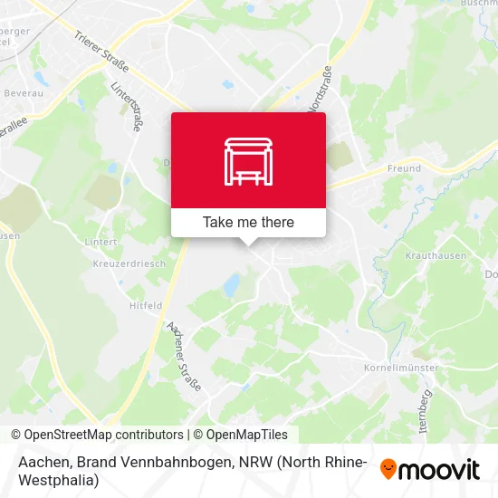 Карта Aachen, Brand Vennbahnbogen