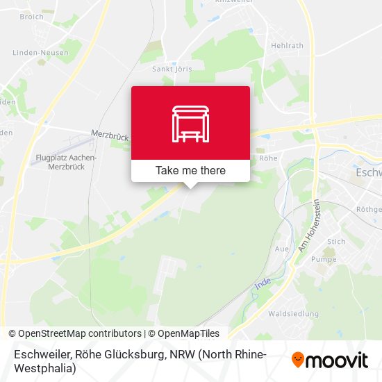 Eschweiler, Röhe Glücksburg map