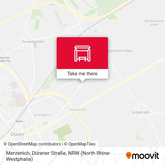 Карта Merzenich, Dürener Straße