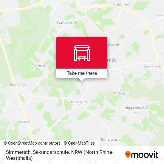 Карта Simmerath, Sekundarschule