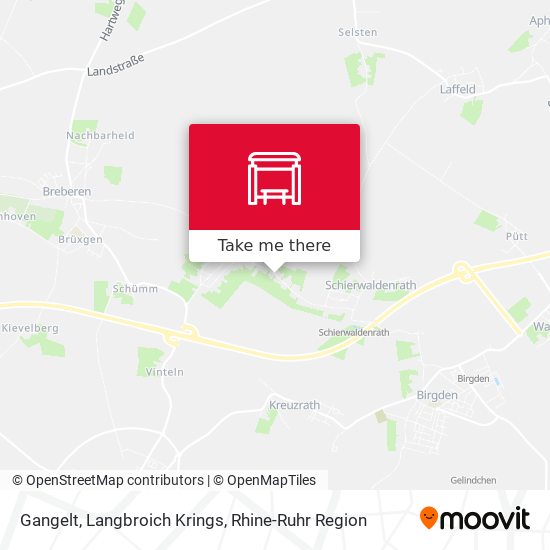 Gangelt, Langbroich Krings map