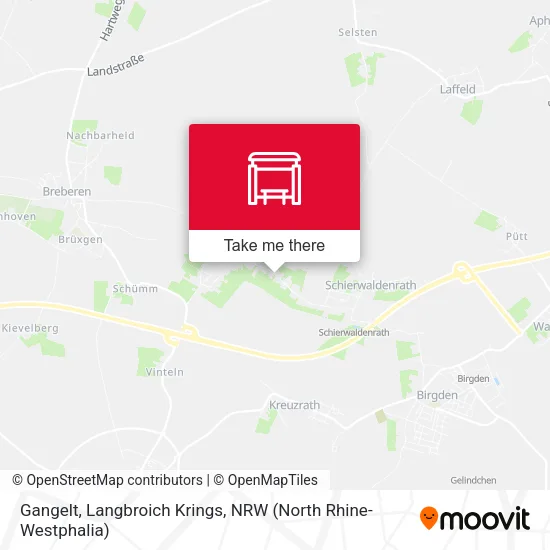 Карта Gangelt, Langbroich Krings